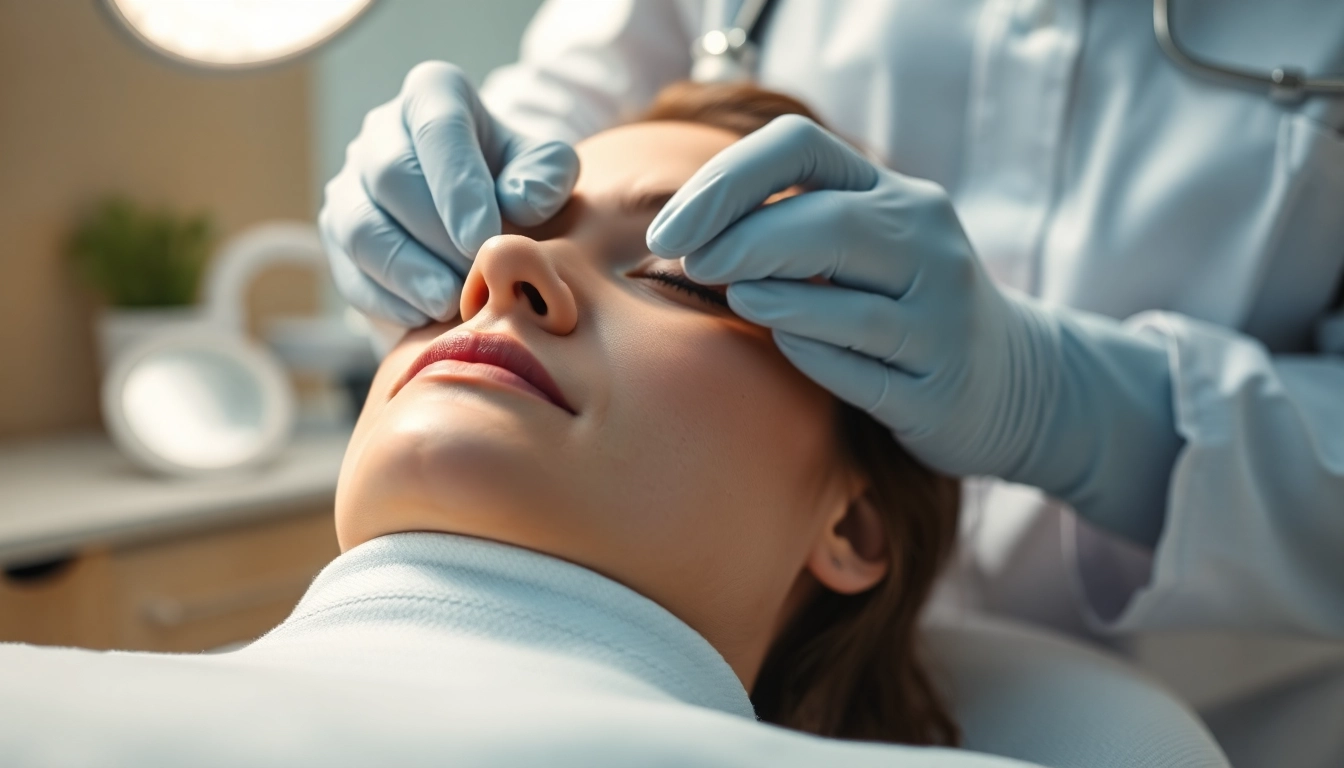 Expert performing Fettwegspritze Zürich on a patient in a certified clinic, highlighting precise injection techniques and safety measures.