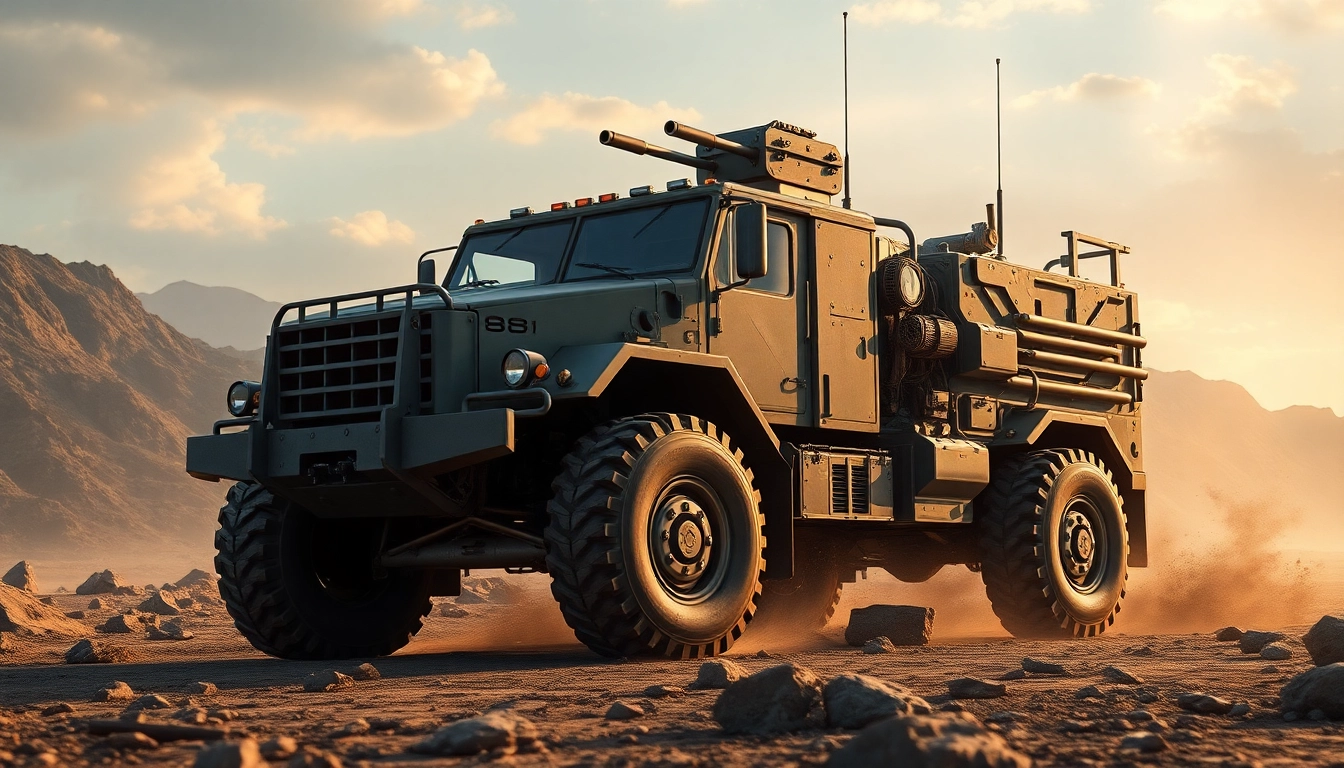 The M88 recovery vehicle in rugged terrain demonstrating strength and resilience for military recovery missions.