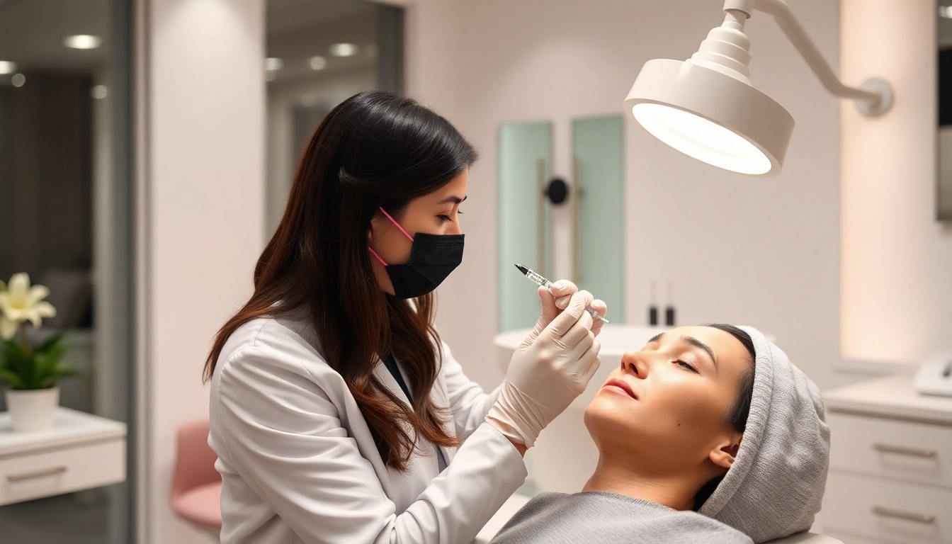 Experienced doctor administering Botox Behandlung in Zurich clinic, emphasizing safety and beauty enhancement.