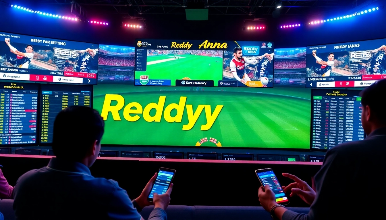 Reddy Anna betting platform showcasing live cricket odds and user interface for seamless betting experience in India.