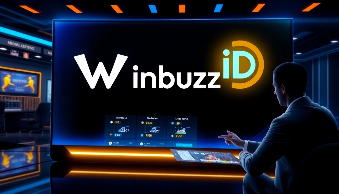 Winbuzz ID platform showcasing secure online betting interface with engaging visuals and